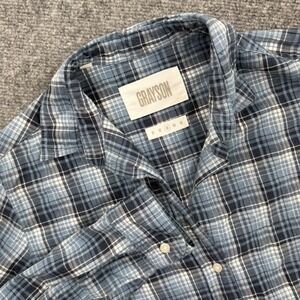 GRAYSON Women's Plaid Button Down Shirt Long Sleeve The‎ Hero Style 03